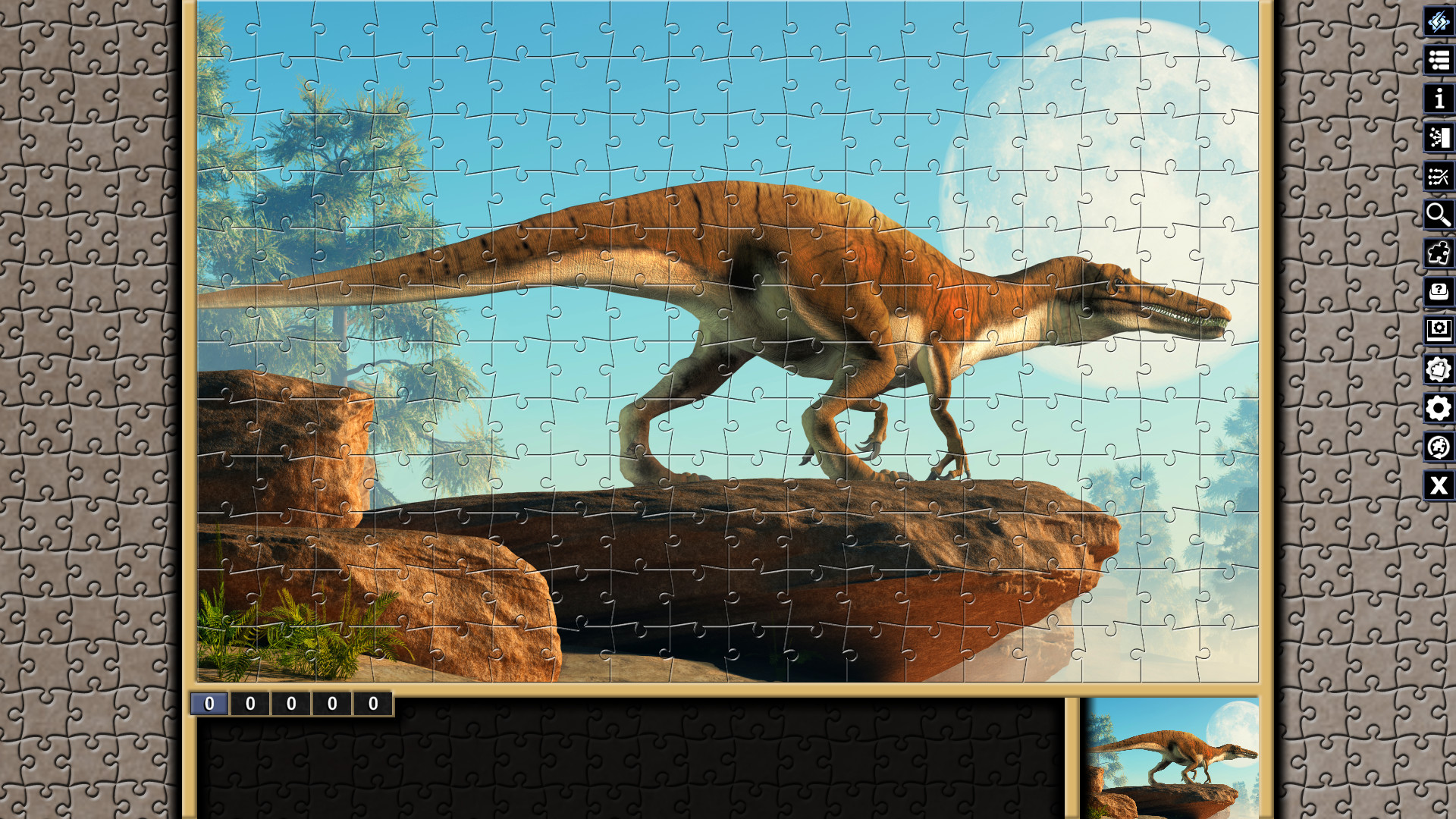 Pixel Puzzles: Illustrations &amp; Anime – Jigsaw Pack: Dinosaurs