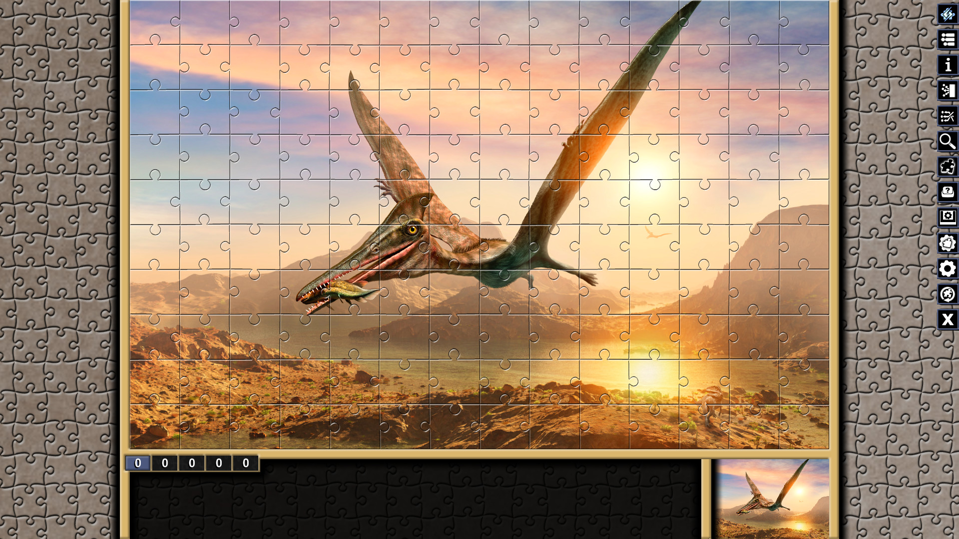 Pixel Puzzles: Illustrations &amp; Anime – Jigsaw Pack: Dinosaurs