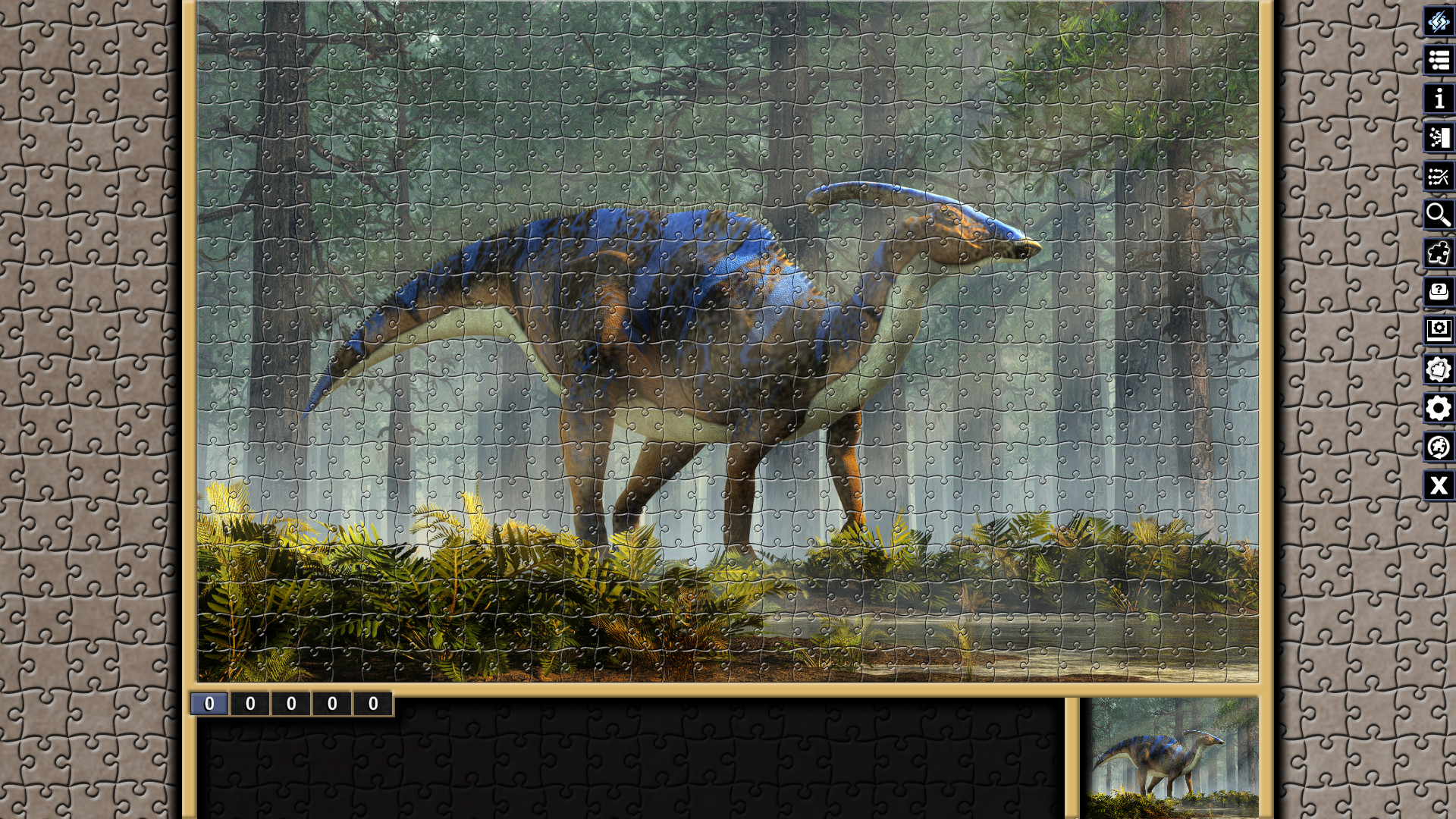 Pixel Puzzles: Illustrations &amp; Anime – Jigsaw Pack: Dinosaurs