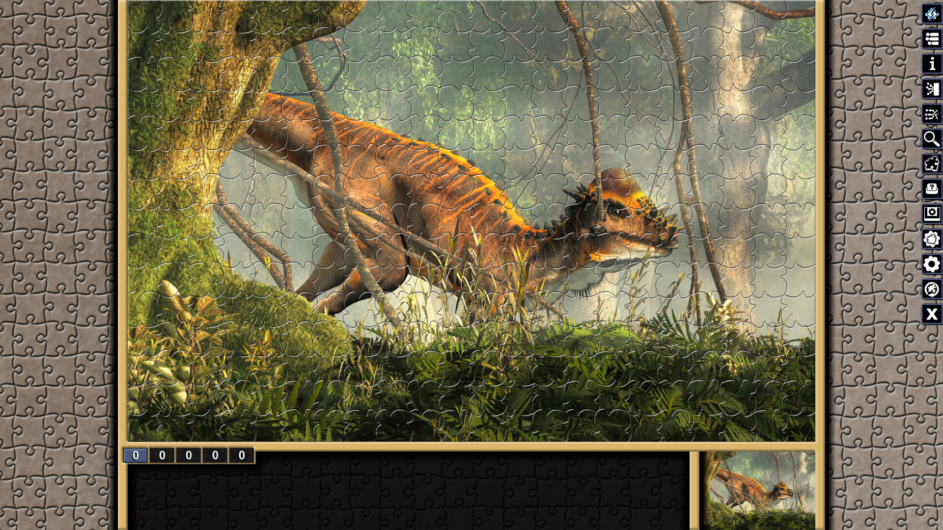 Pixel Puzzles: Illustrations &amp; Anime – Jigsaw Pack: Dinosaurs