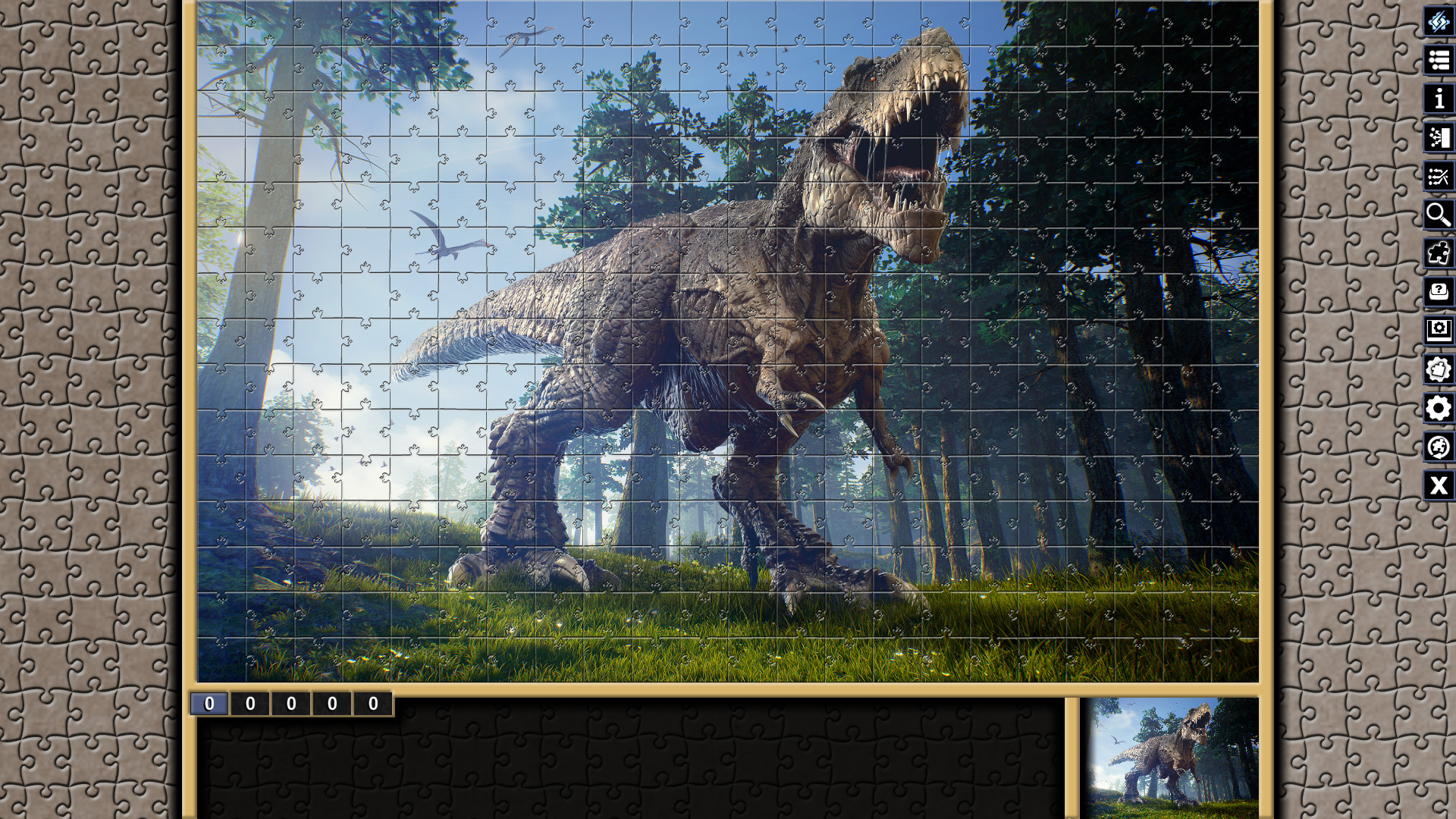 Pixel Puzzles: Illustrations &amp; Anime – Jigsaw Pack: Dinosaurs