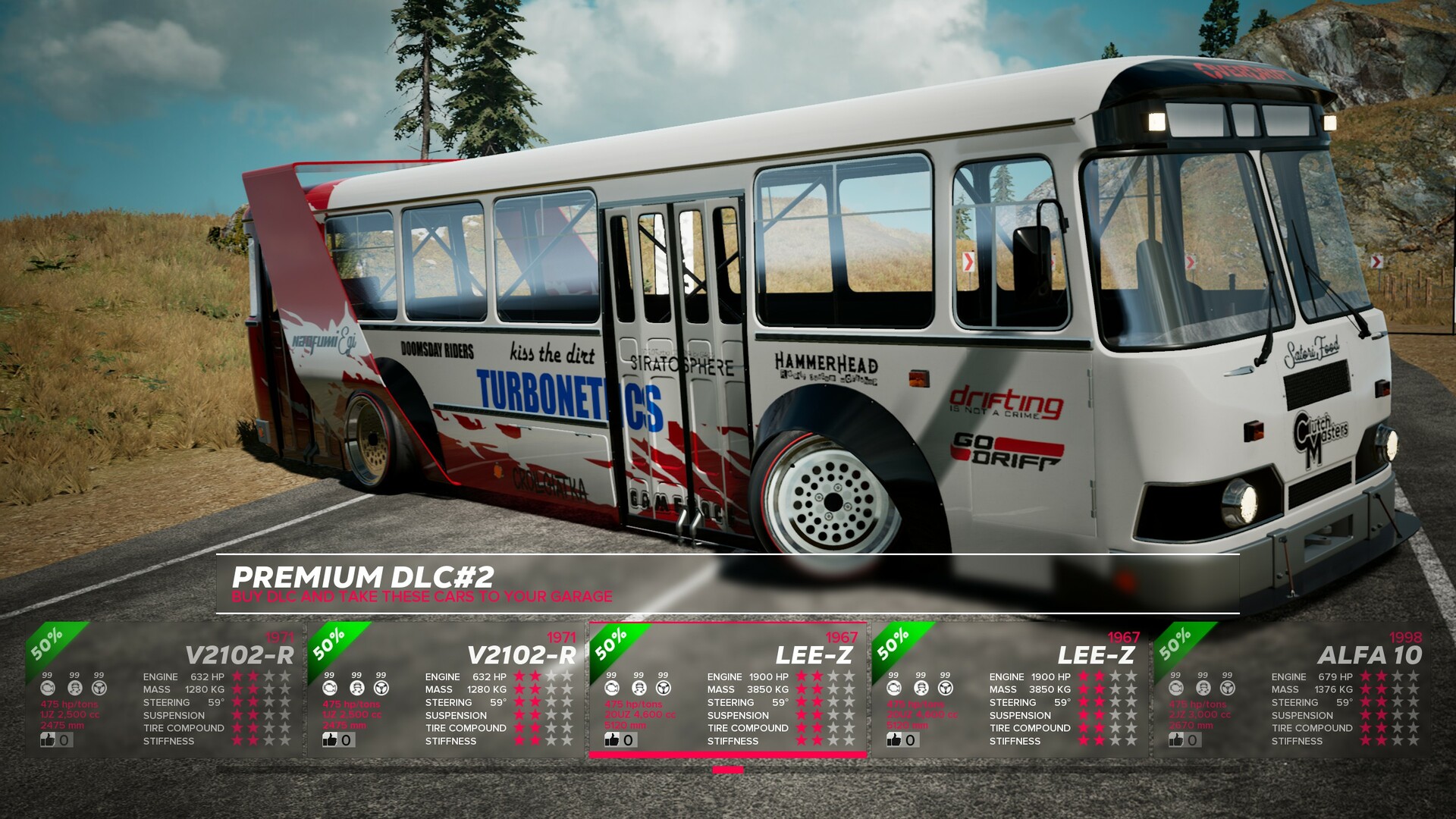 OverDrift Festival: Premium Cars Pack #2