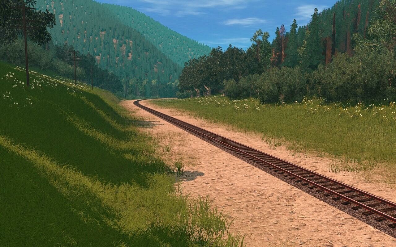 Trainz Plus: USA Route – Far Northern Mountains