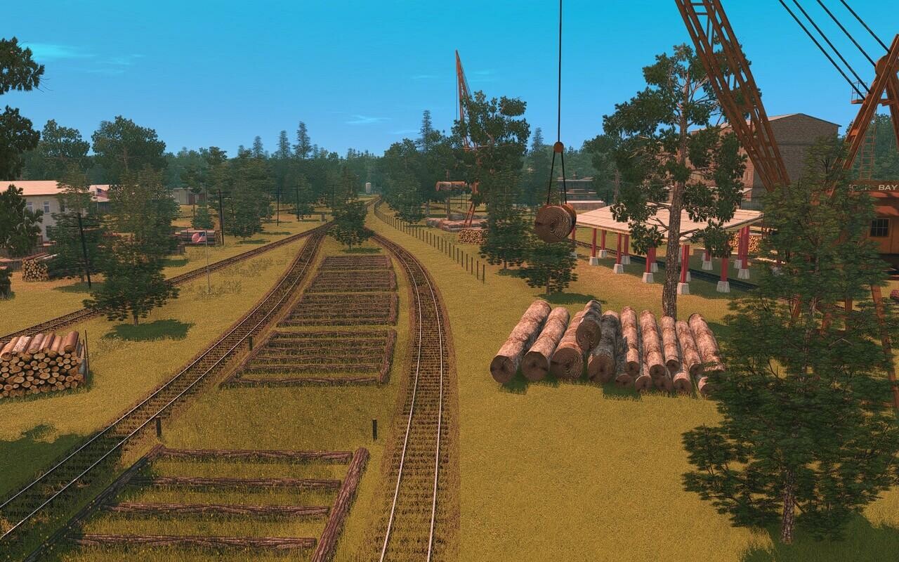 Trainz Railroad Simulator 2019: USA Route – Forest Industry