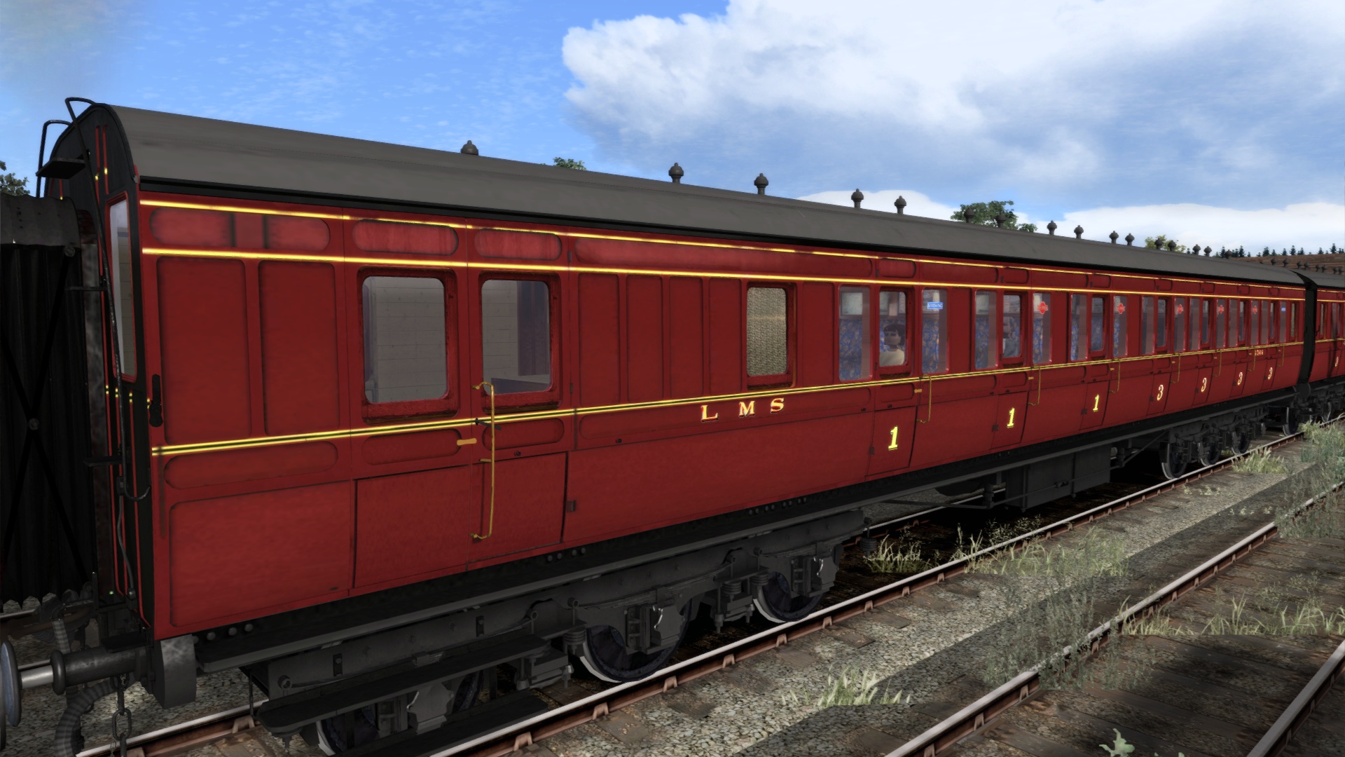 TS Marketplace: Caledonian Railway 65ft Grampian LMS Period 3 Coach Pack