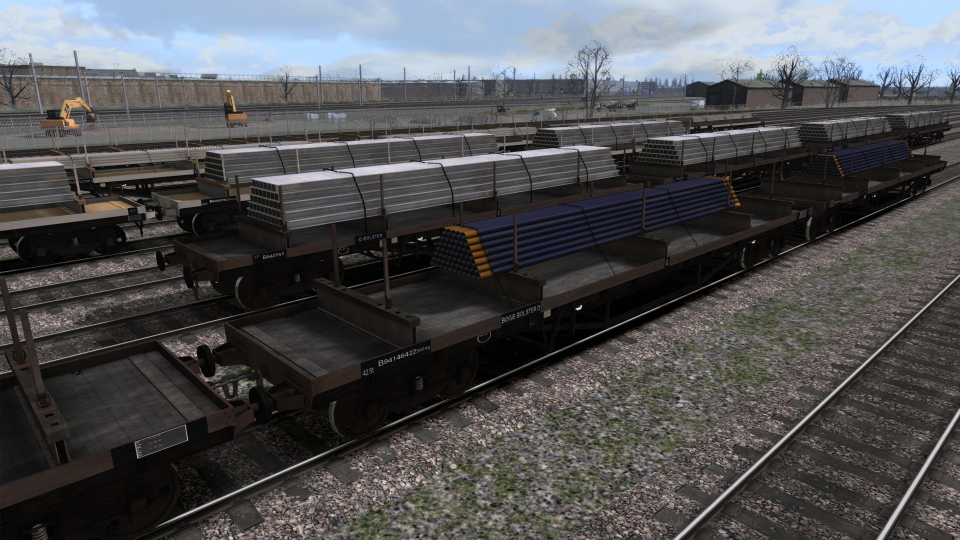 TS Marketplace: BDO 60T Unfitted Bogie Bolster Wagon Pack