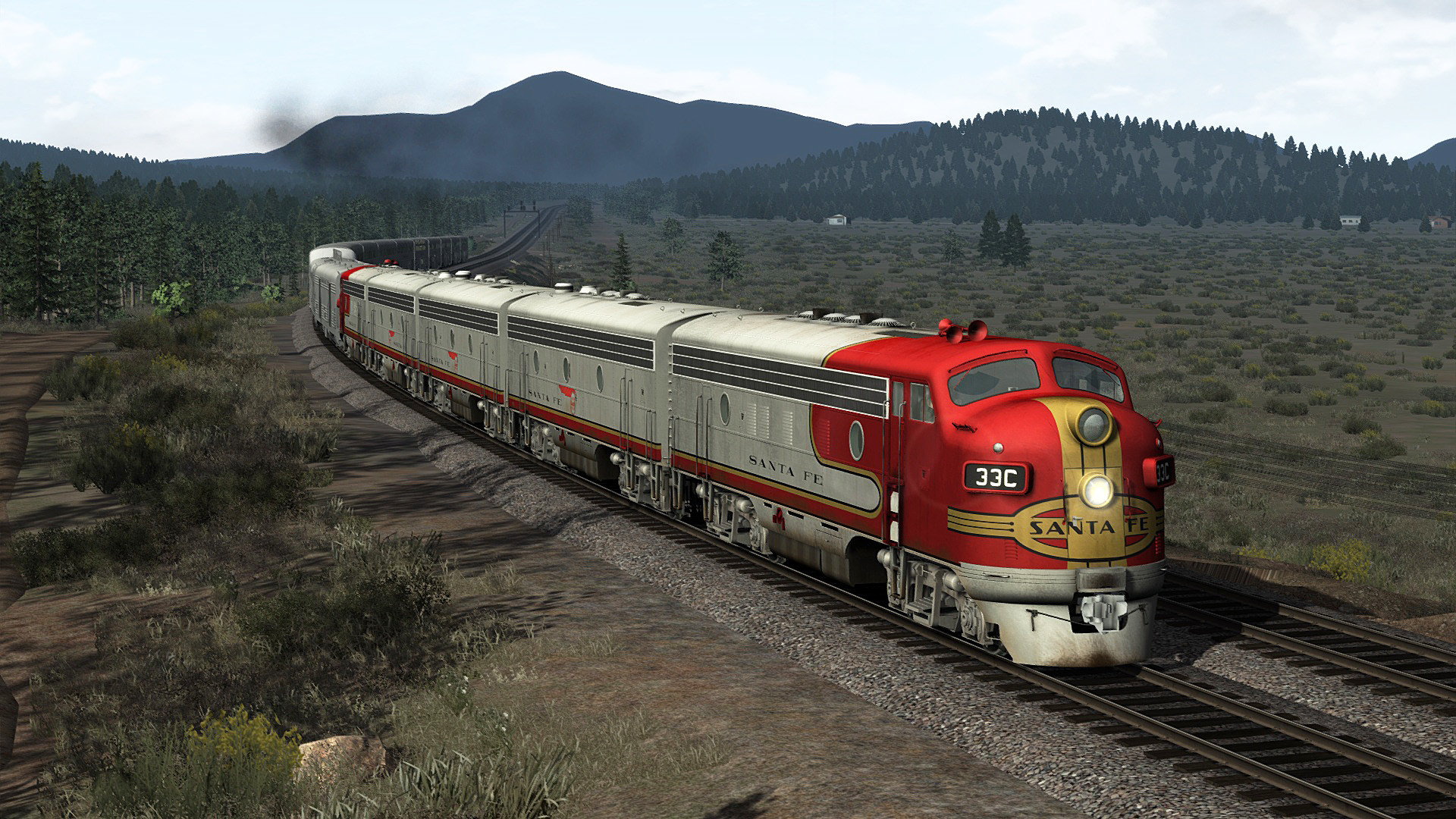 Train Simulator Classic: Santa Fe Classic Pack 01