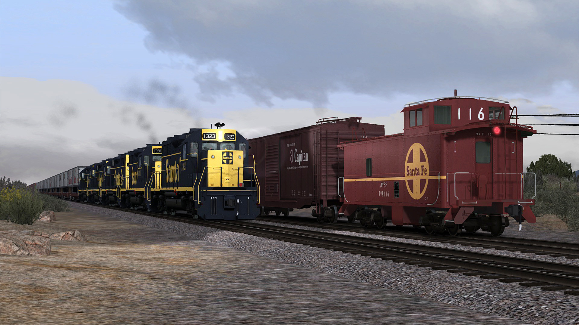 Train Simulator Classic: Santa Fe Classic Pack 01