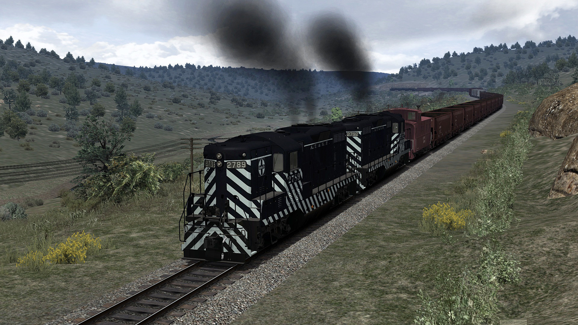 Train Simulator Classic: Santa Fe Classic Pack 01