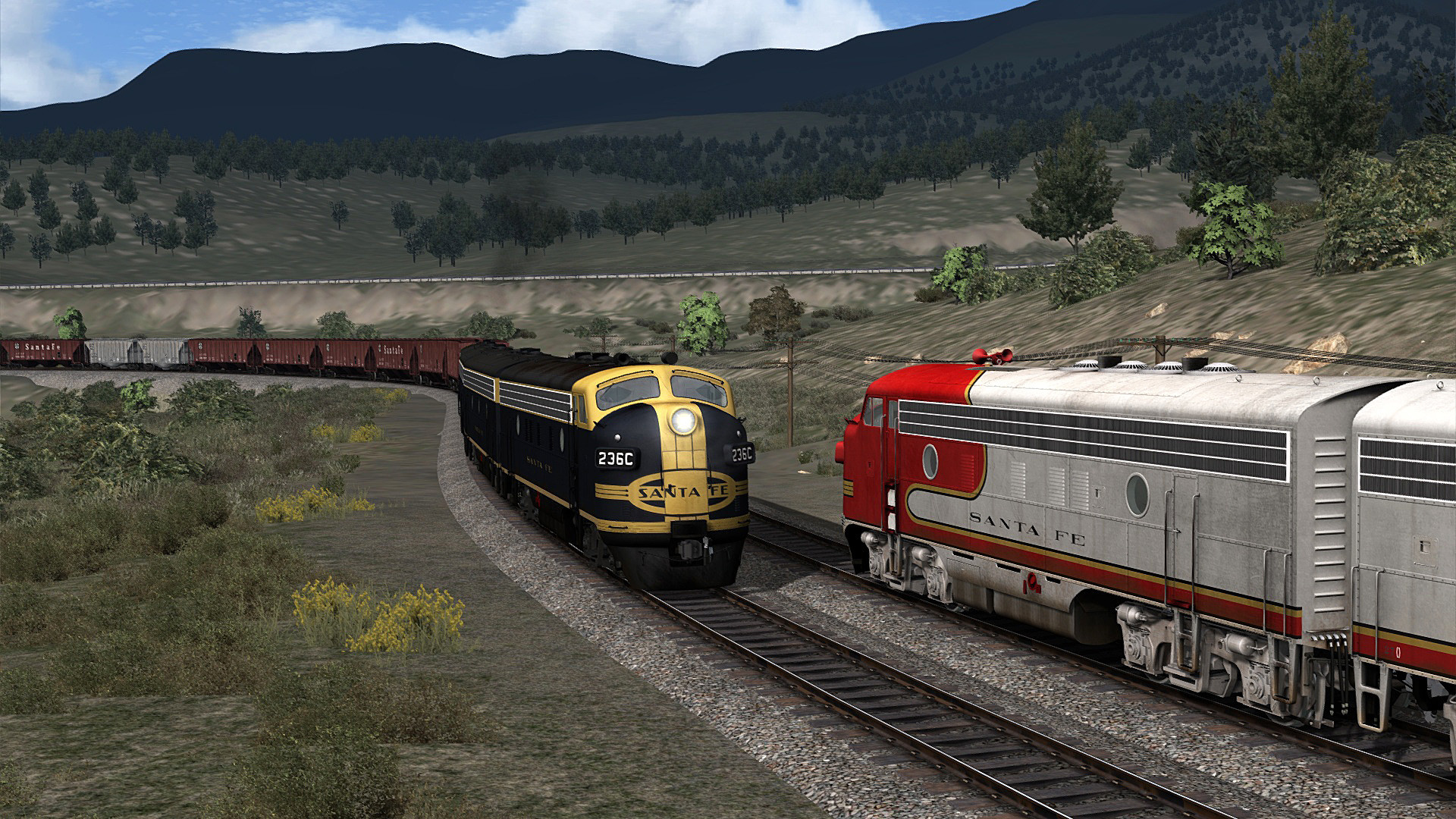 Train Simulator Classic: Santa Fe Classic Pack 01