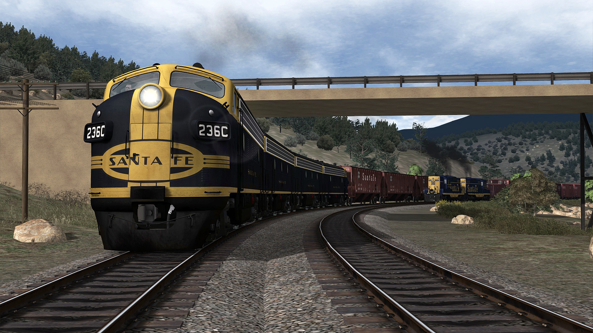 Train Simulator Classic: Santa Fe Classic Pack 01