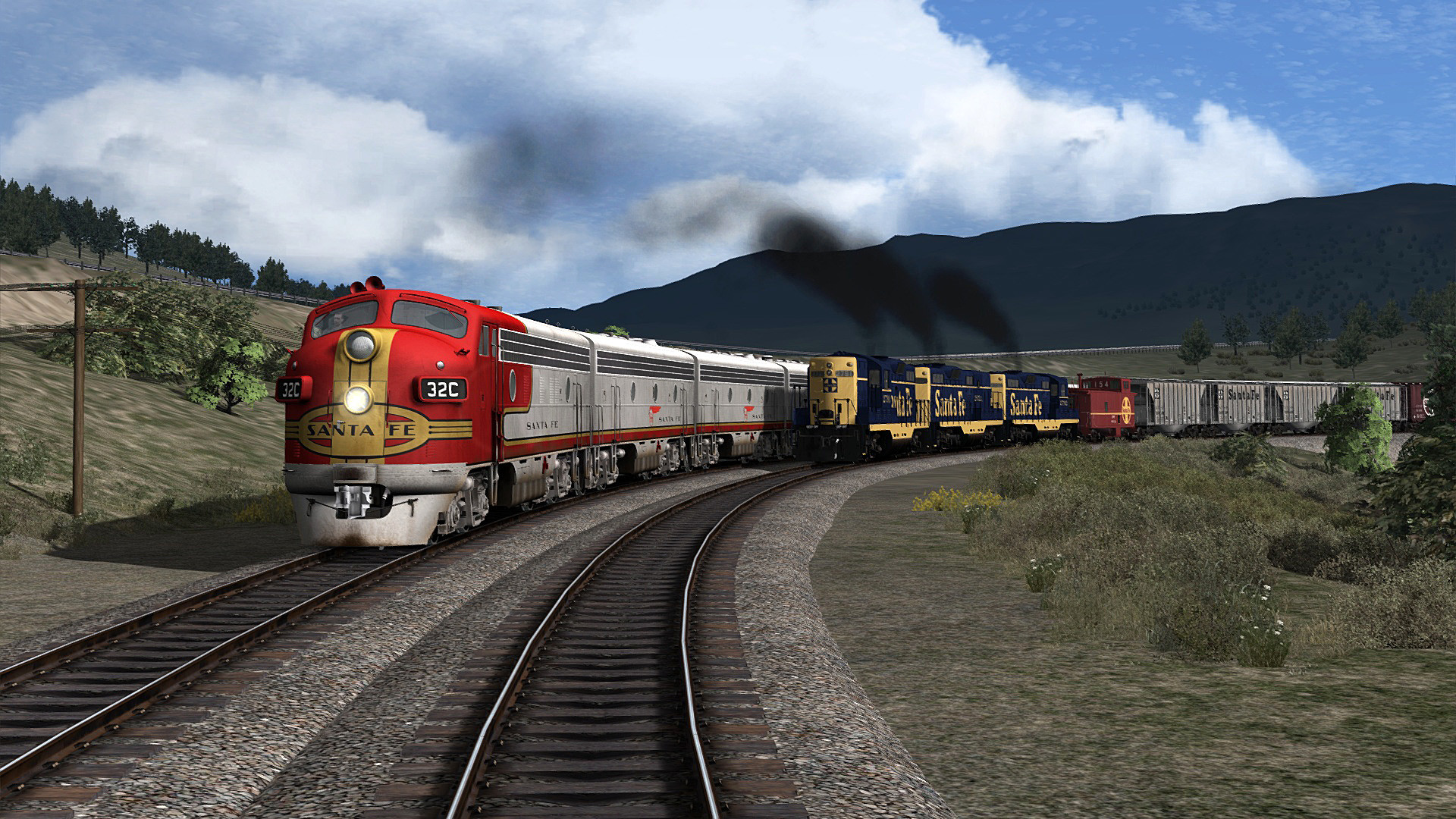 Train Simulator Classic: Santa Fe Classic Pack 01