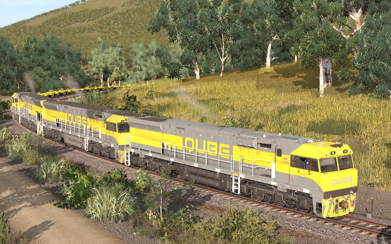 Trainz Railroad Simulator 2019: QUBE GE C44aci Pack