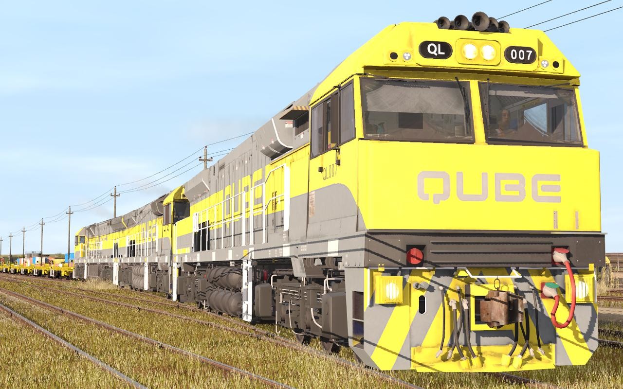 Trainz Railroad Simulator 2019: QUBE GE C44aci Pack