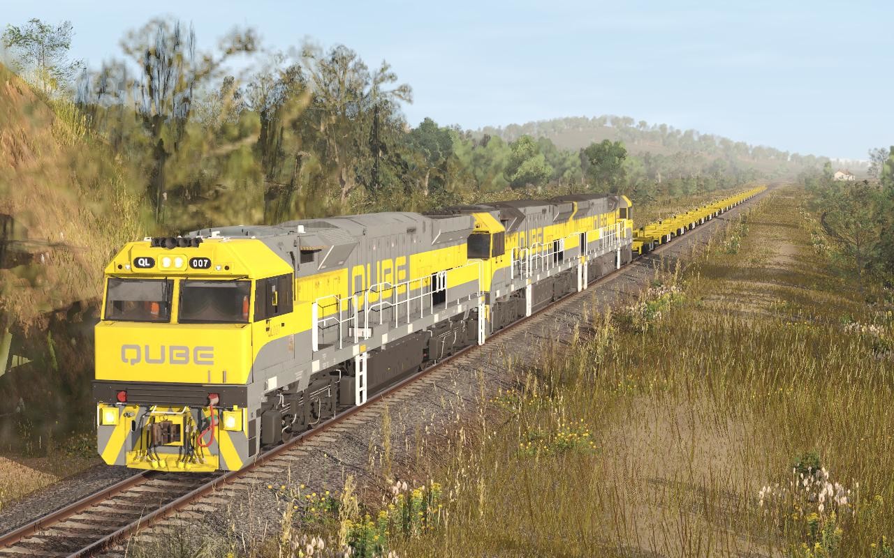 Trainz Railroad Simulator 2019: QUBE GE C44aci Pack