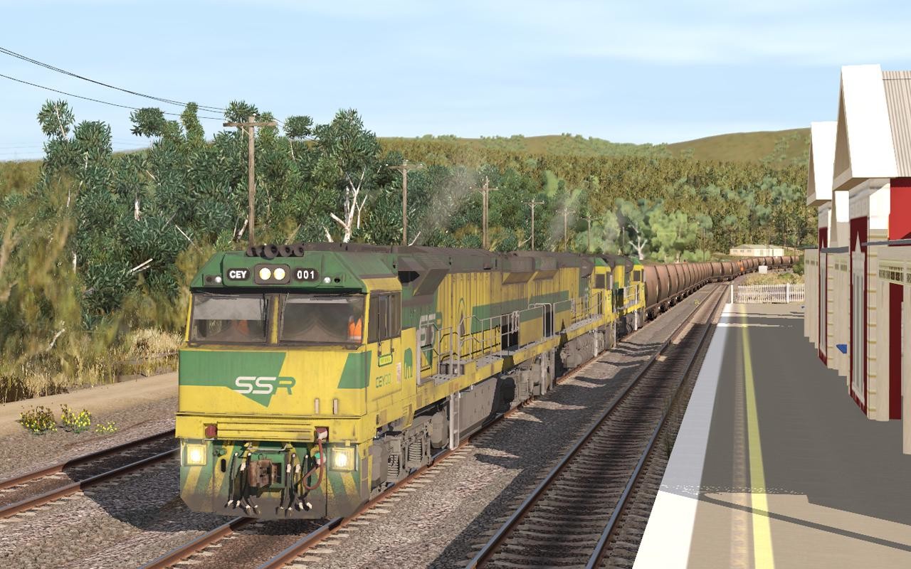 Trainz Railroad Simulator 2019: SSR Fletchers Crawfords GE C44aci Pack
