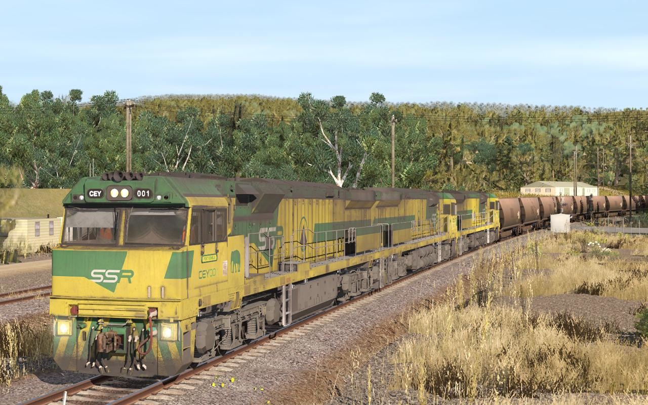 Trainz Railroad Simulator 2019: SSR Fletchers Crawfords GE C44aci Pack