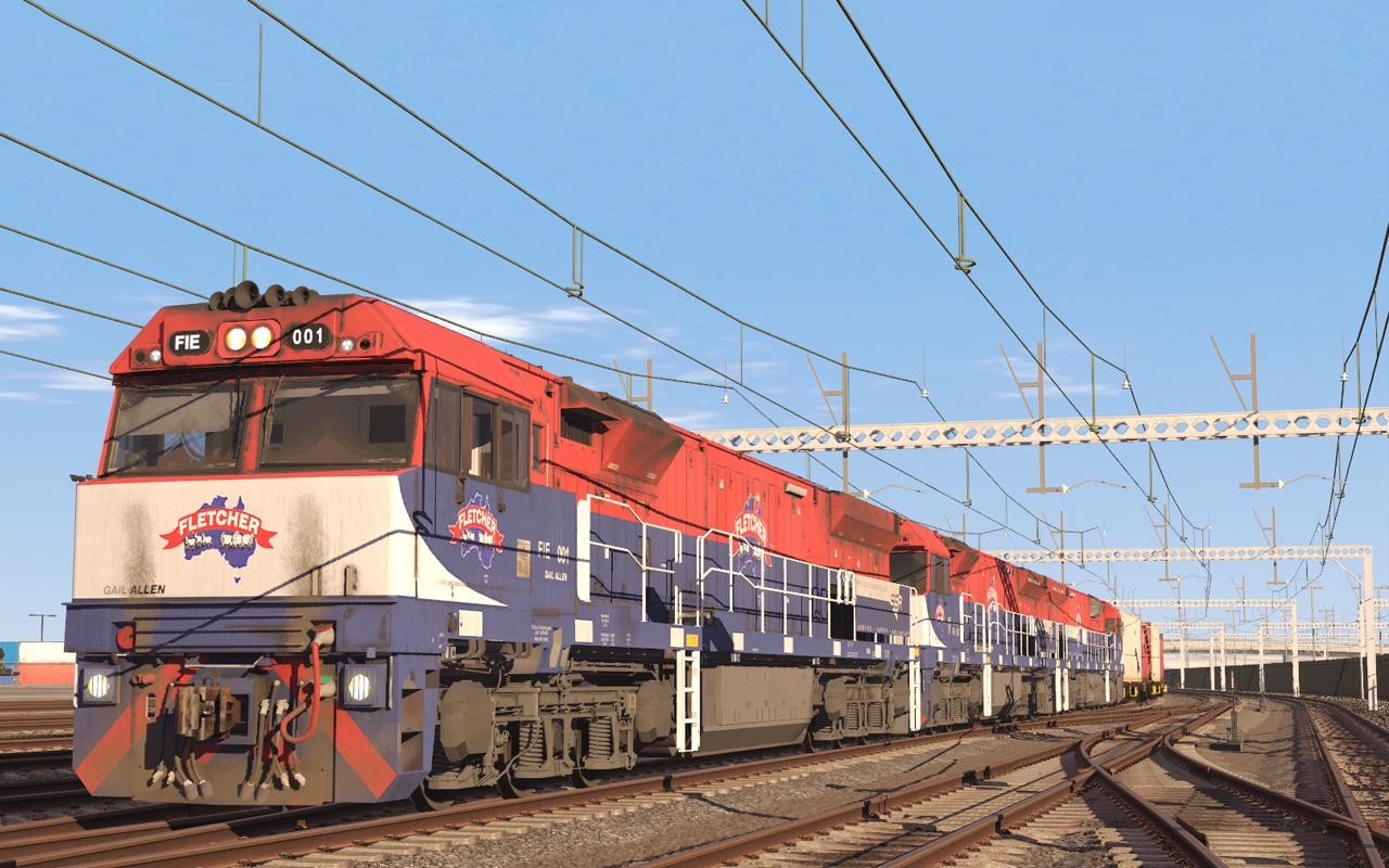 Trainz Railroad Simulator 2019: SSR Fletchers Crawfords GE C44aci Pack