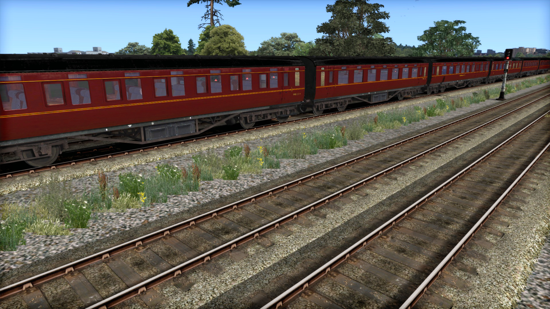 TS Marketplace: LMS P1&amp;P2 BR Maroon Coach Pack Add-On