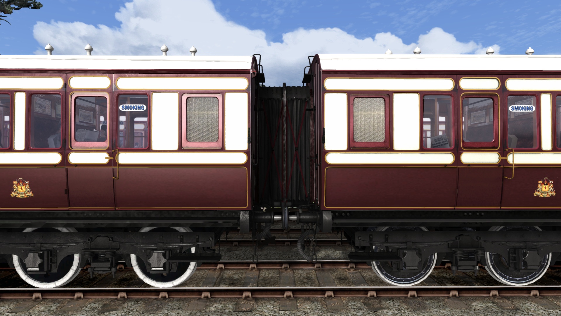 TS Marketplace: Caledonian Railway 65ft Grampian Coach Pack Add-On
