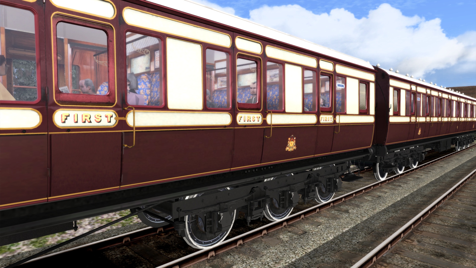 TS Marketplace: Caledonian Railway 65ft Grampian Coach Pack Add-On