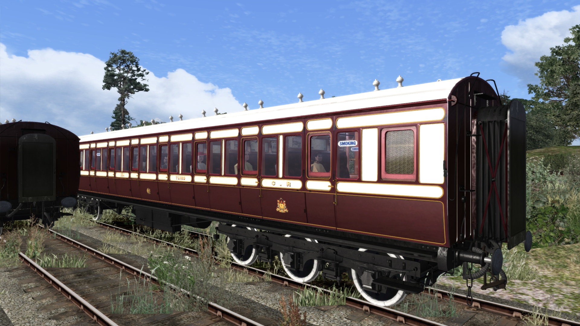 TS Marketplace: Caledonian Railway 65ft Grampian Coach Pack Add-On