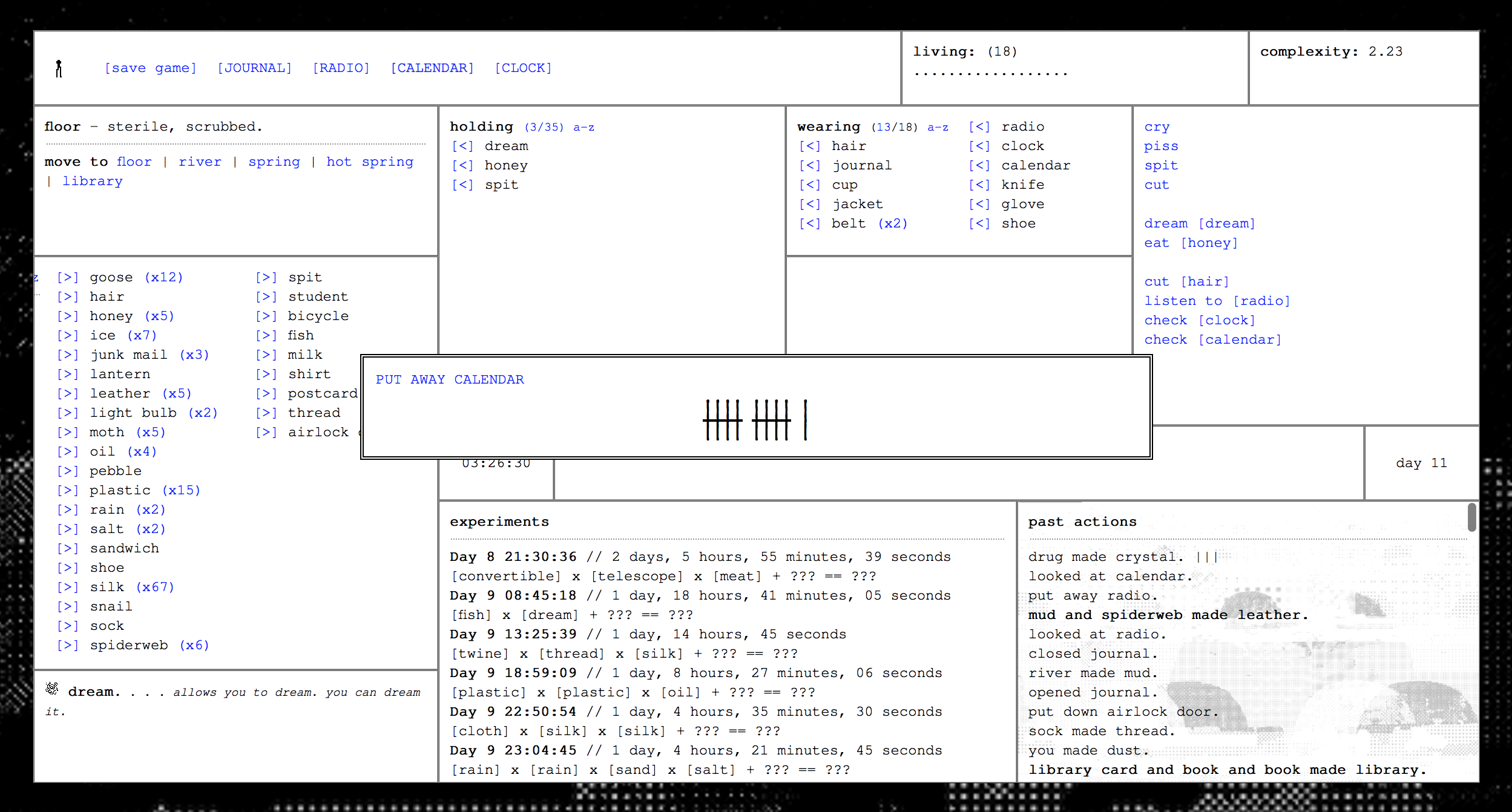 The Barnacle Goose Experiment