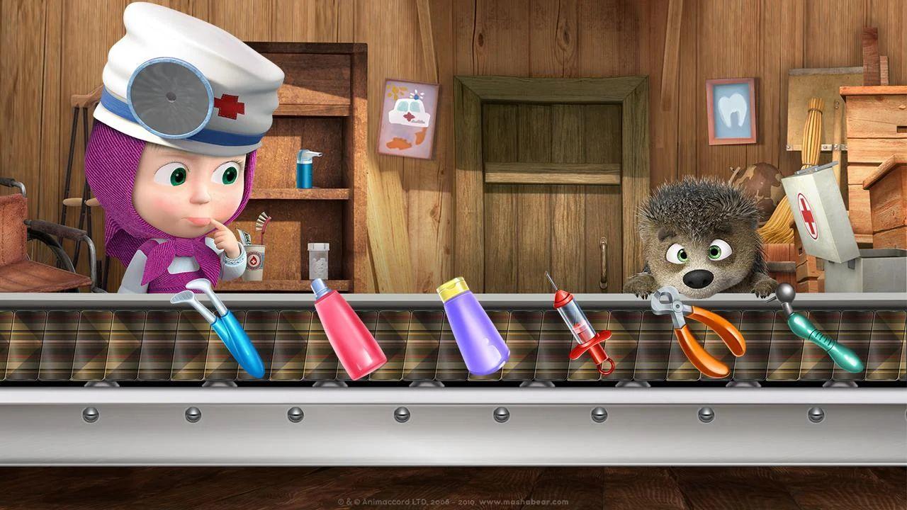 Masha and the Bear: Dentist