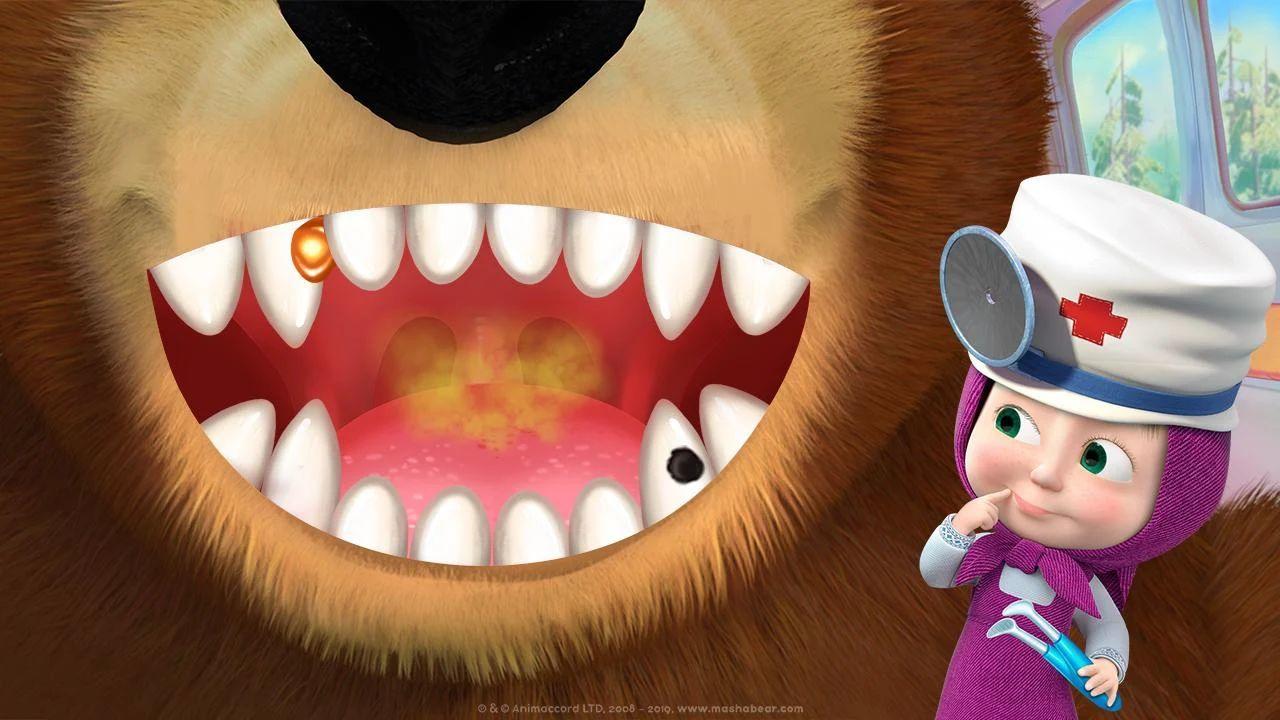 Masha and the Bear: Dentist