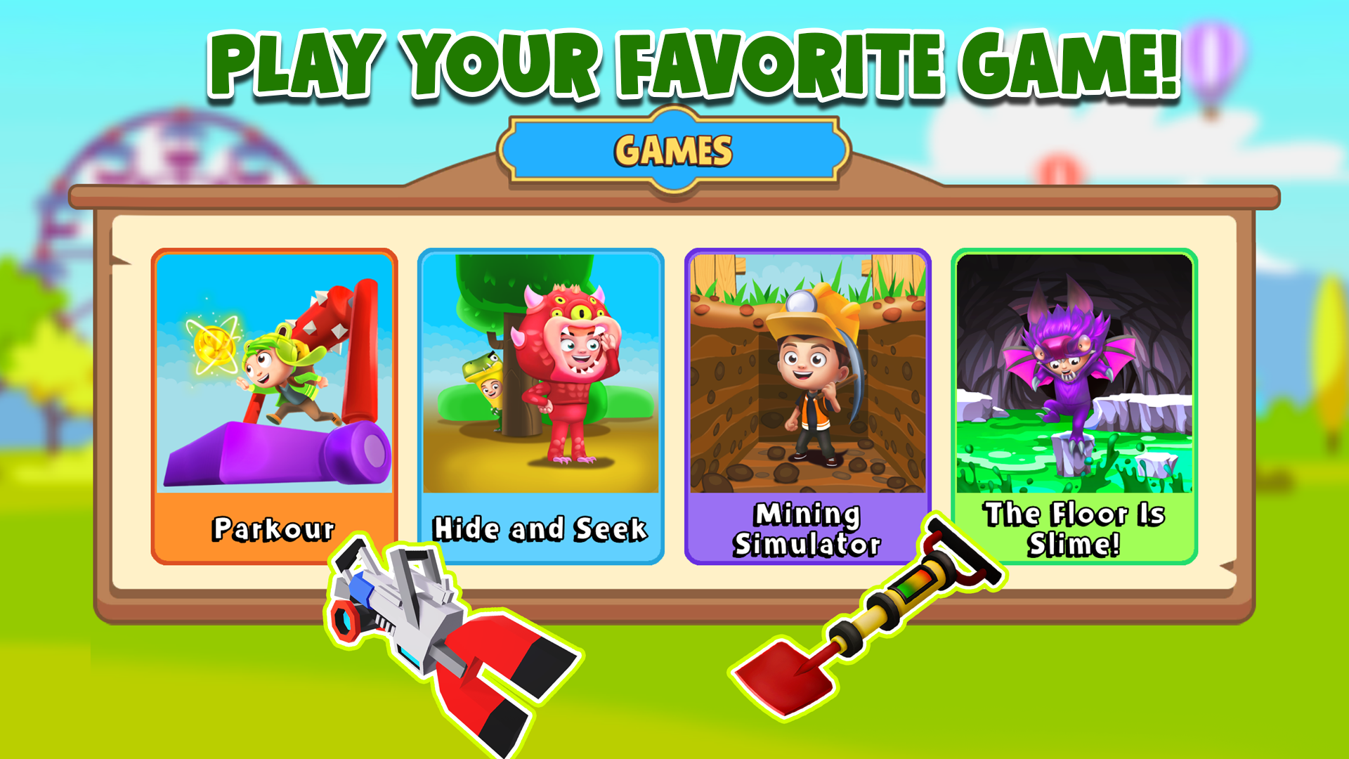 My Town: World of Games