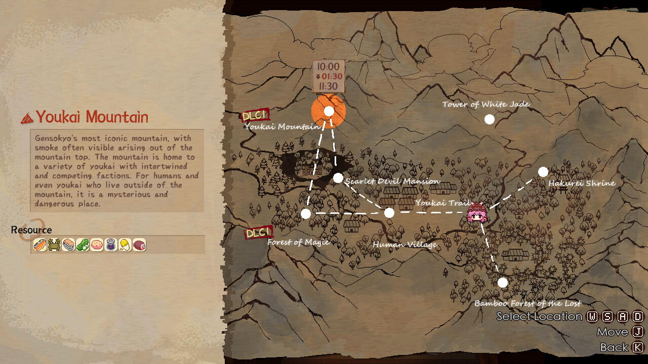 Touhou Mystia’s Izakaya DLC1 Pack: Forest of Magic &amp; Youkai Mountain