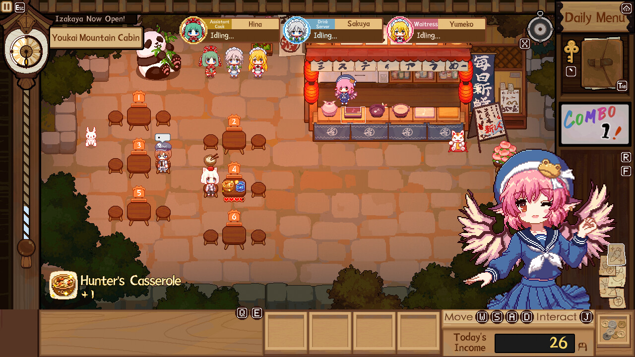 Touhou Mystia’s Izakaya DLC1 Pack: Forest of Magic &amp; Youkai Mountain