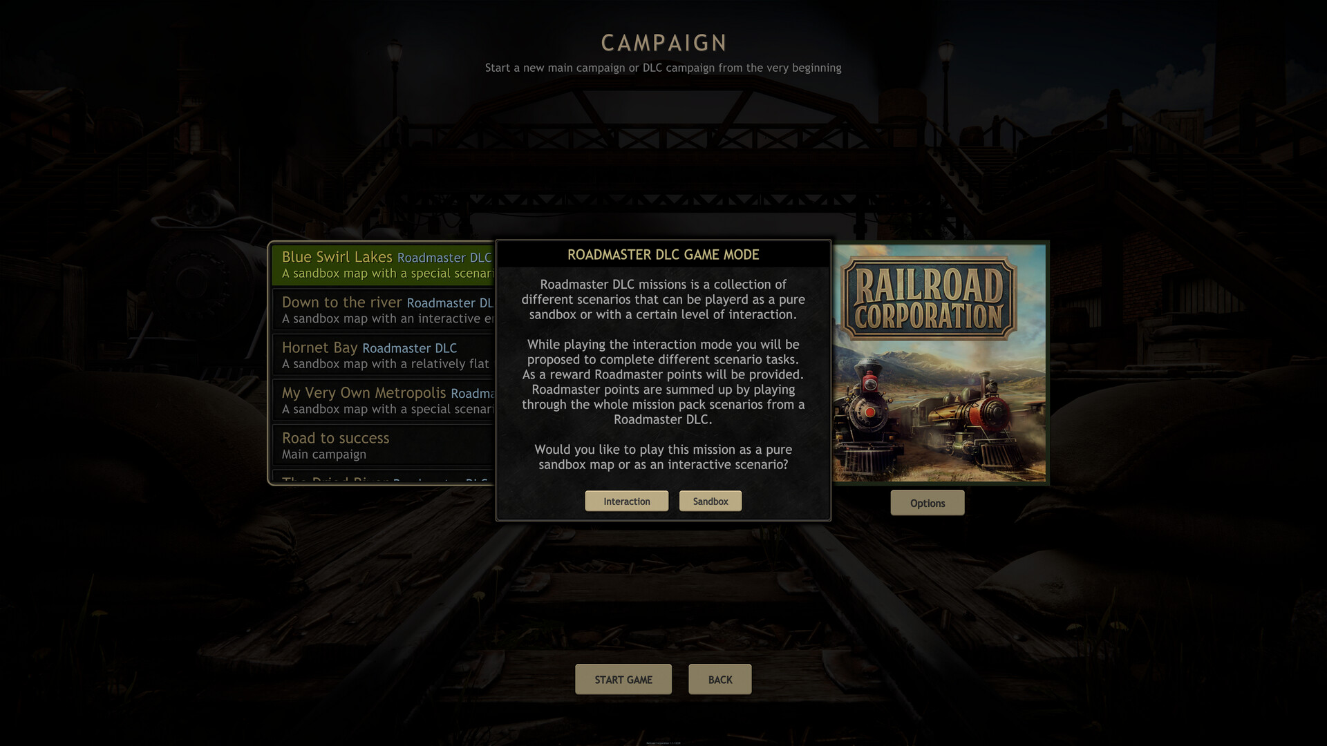 Railroad Corporation: Roadmaster Mission Pack