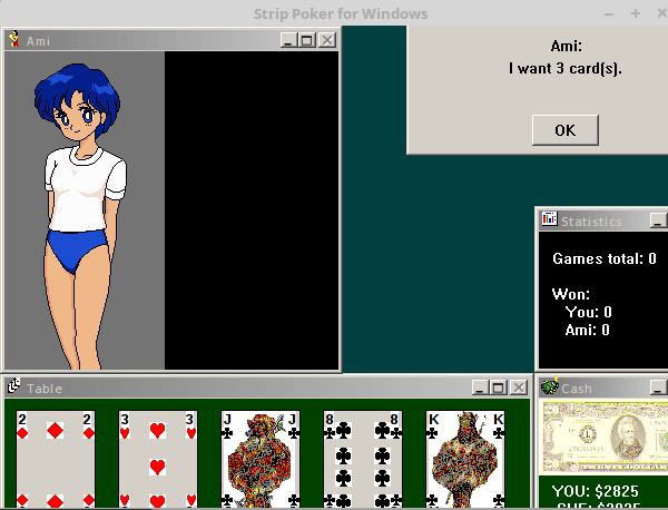 Windows Strip Poker