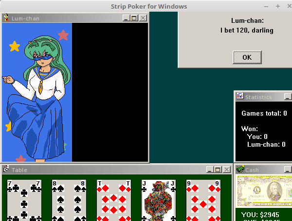 Windows Strip Poker