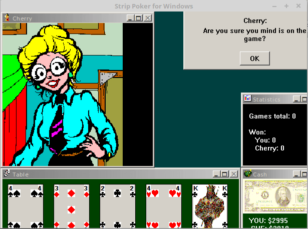 Windows Strip Poker