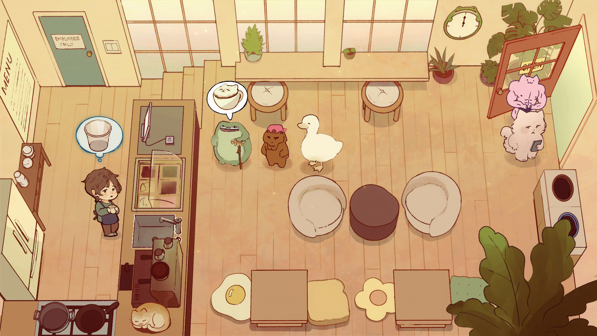 An Average Day at the Cat Cafe