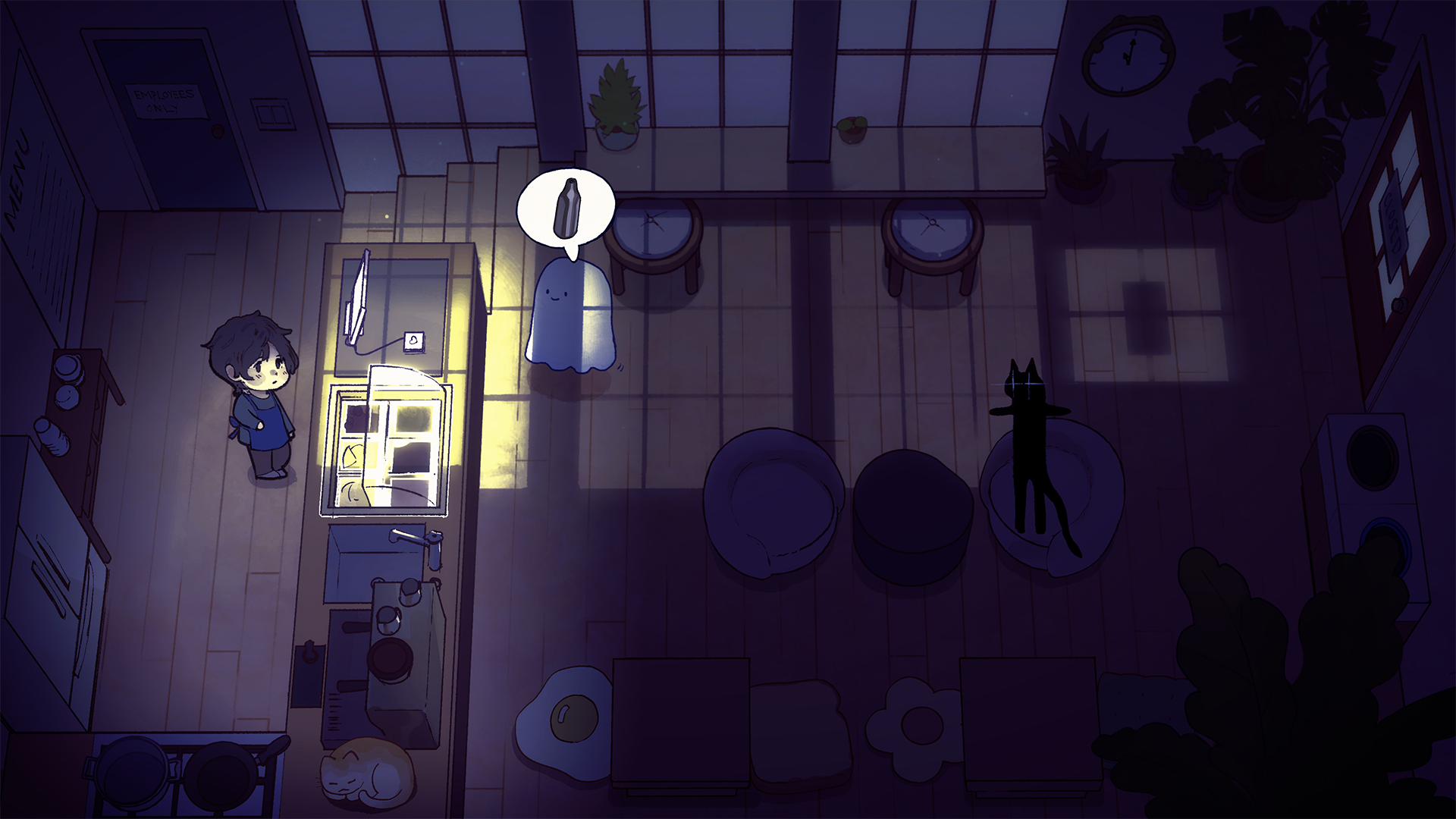 An Average Day at the Cat Cafe