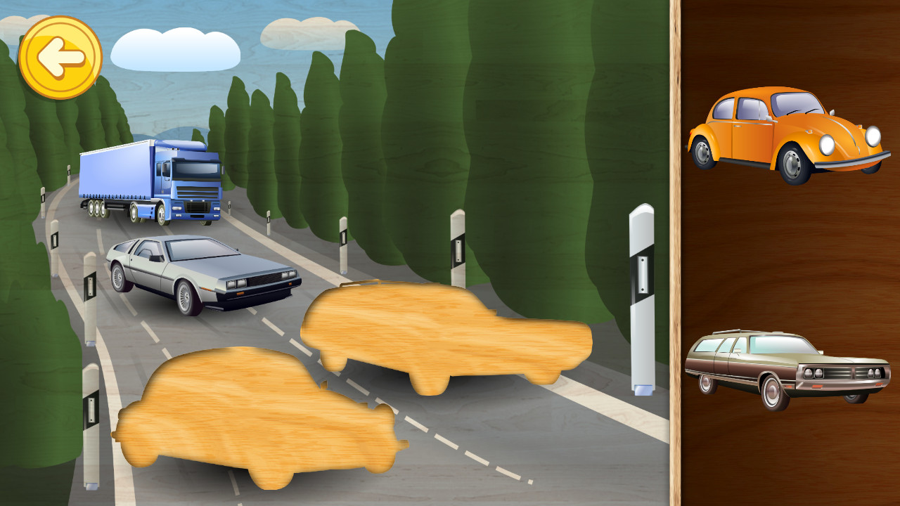 Car Puzzle for Toddlers and Kids