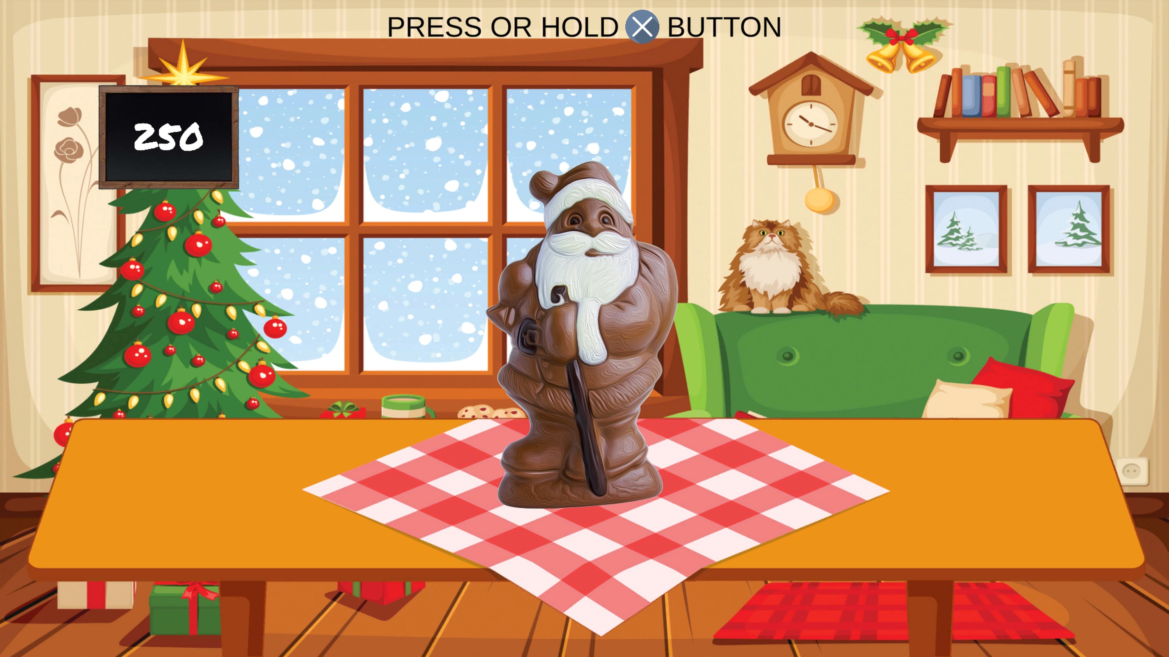 The Jumping Choco Santa