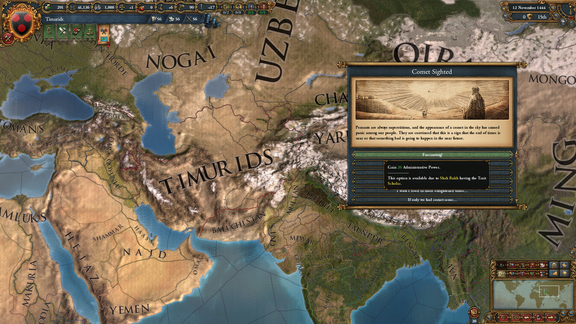 Europa Universalis IV: Songs of Regency