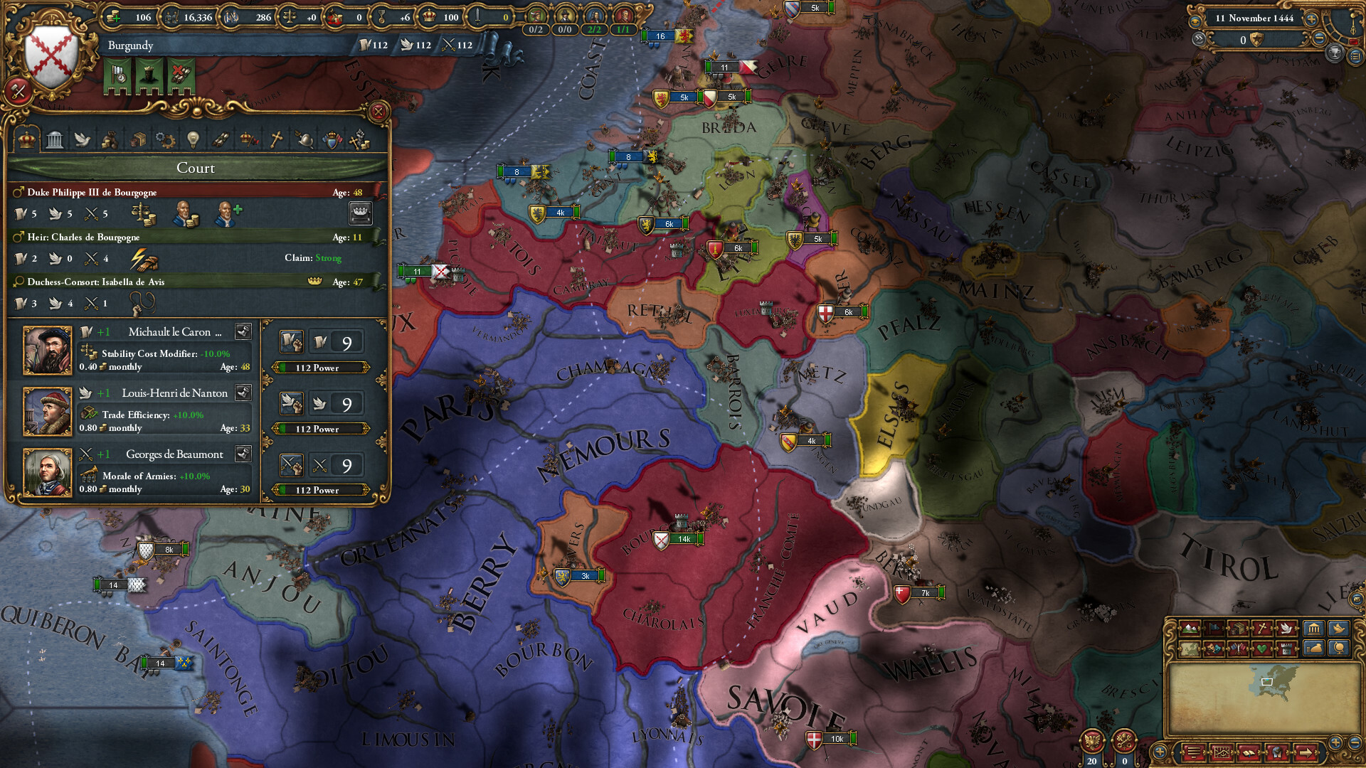 Europa Universalis IV: Songs of Regency