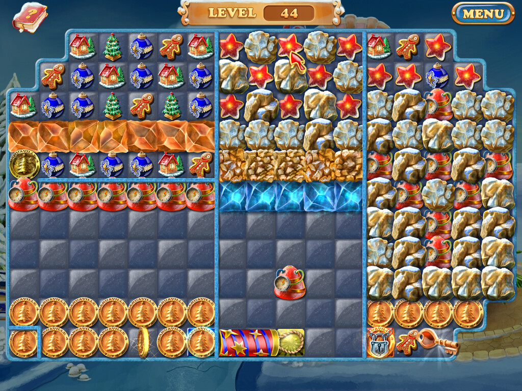 Laruaville 4 Christmas Match 3 Puzzle