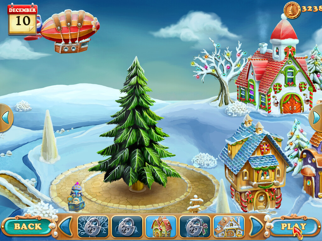 Laruaville 4 Christmas Match 3 Puzzle