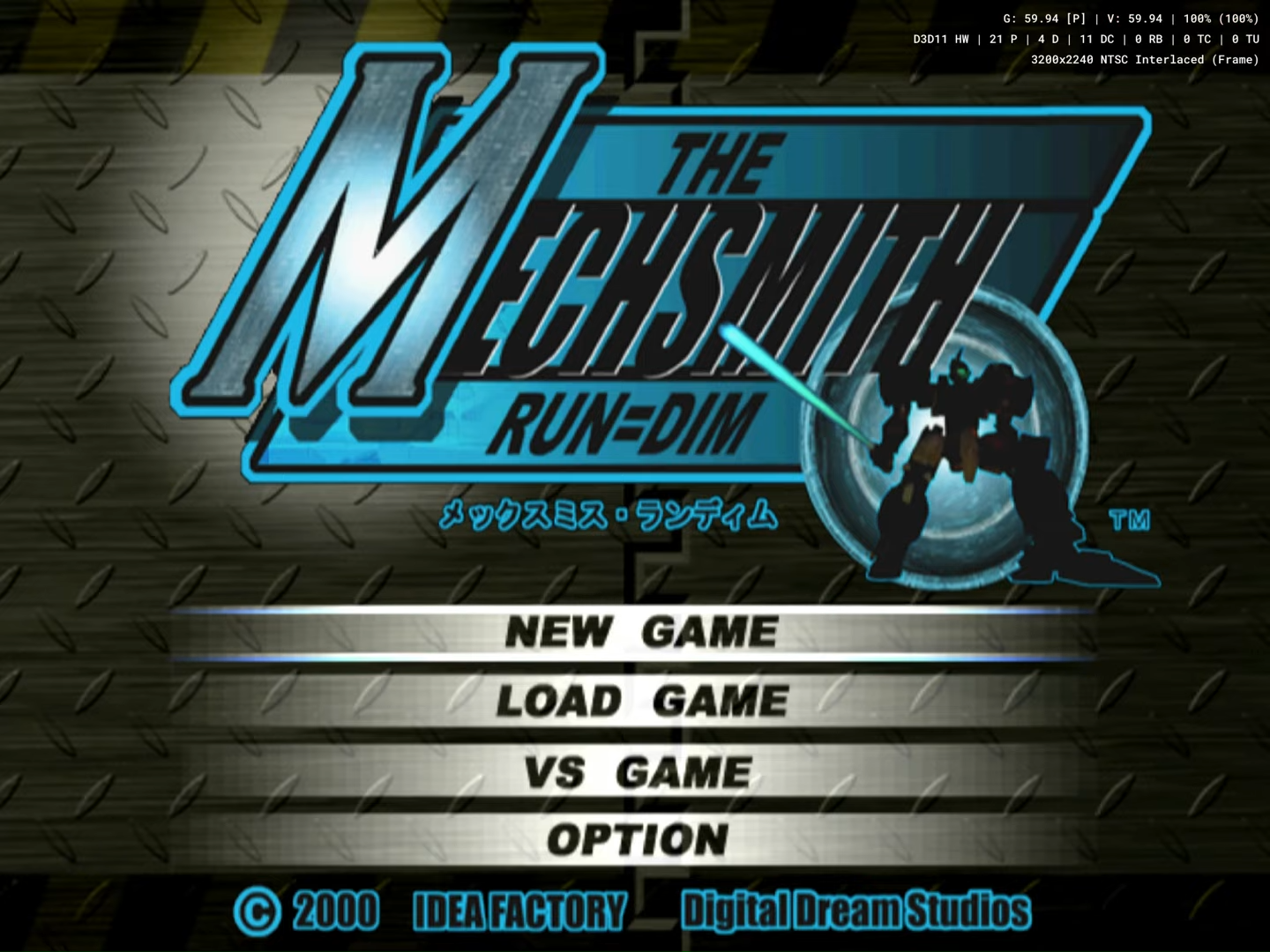 The Mechsmith Run=Dim