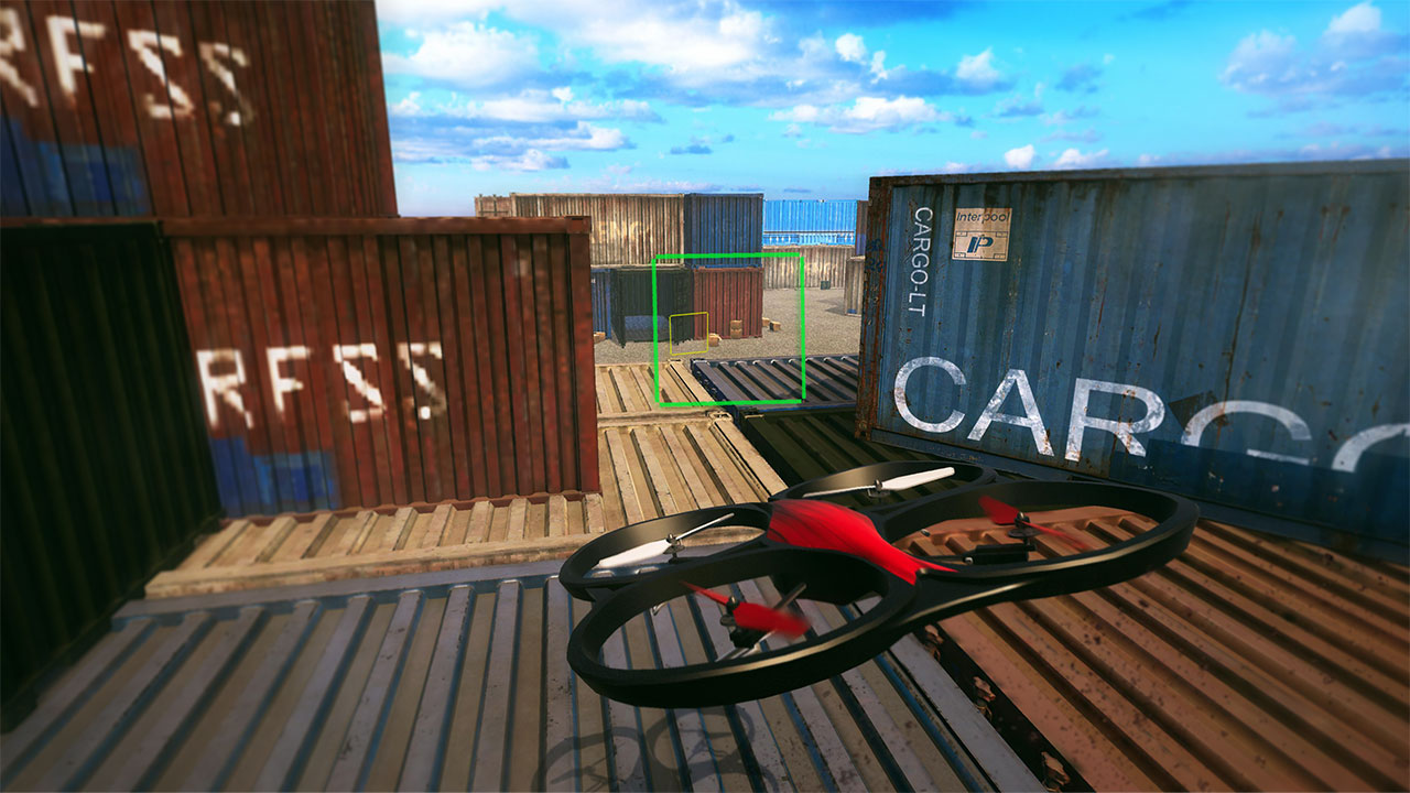 Drone Race Simulator