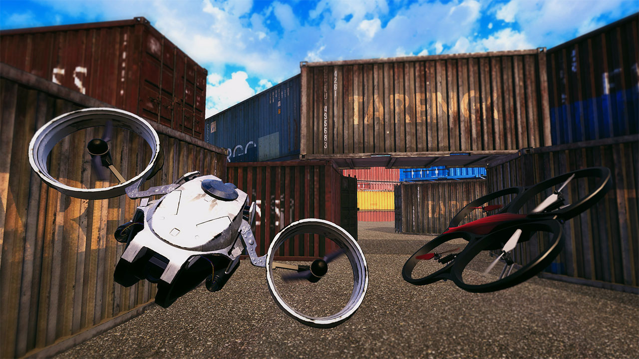 Drone Race Simulator