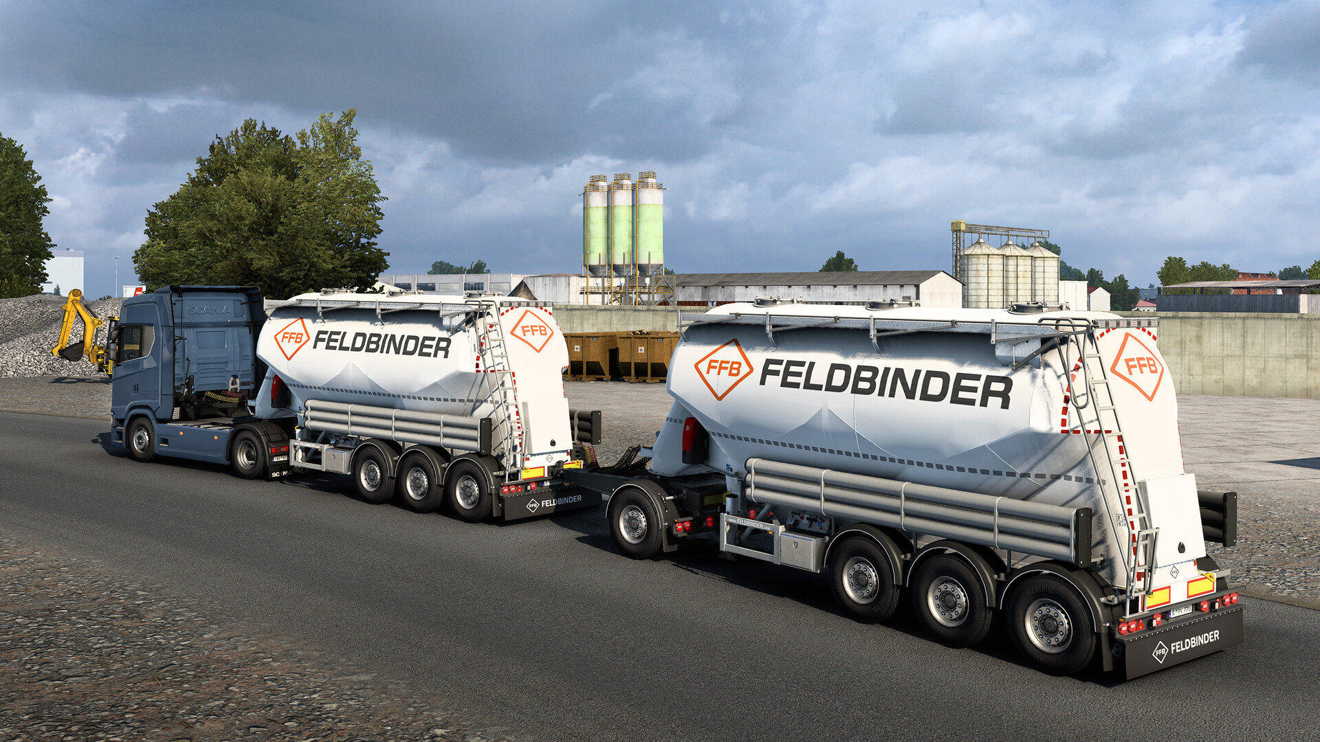 Euro Truck Simulator 2: Feldbinder Trailer Pack