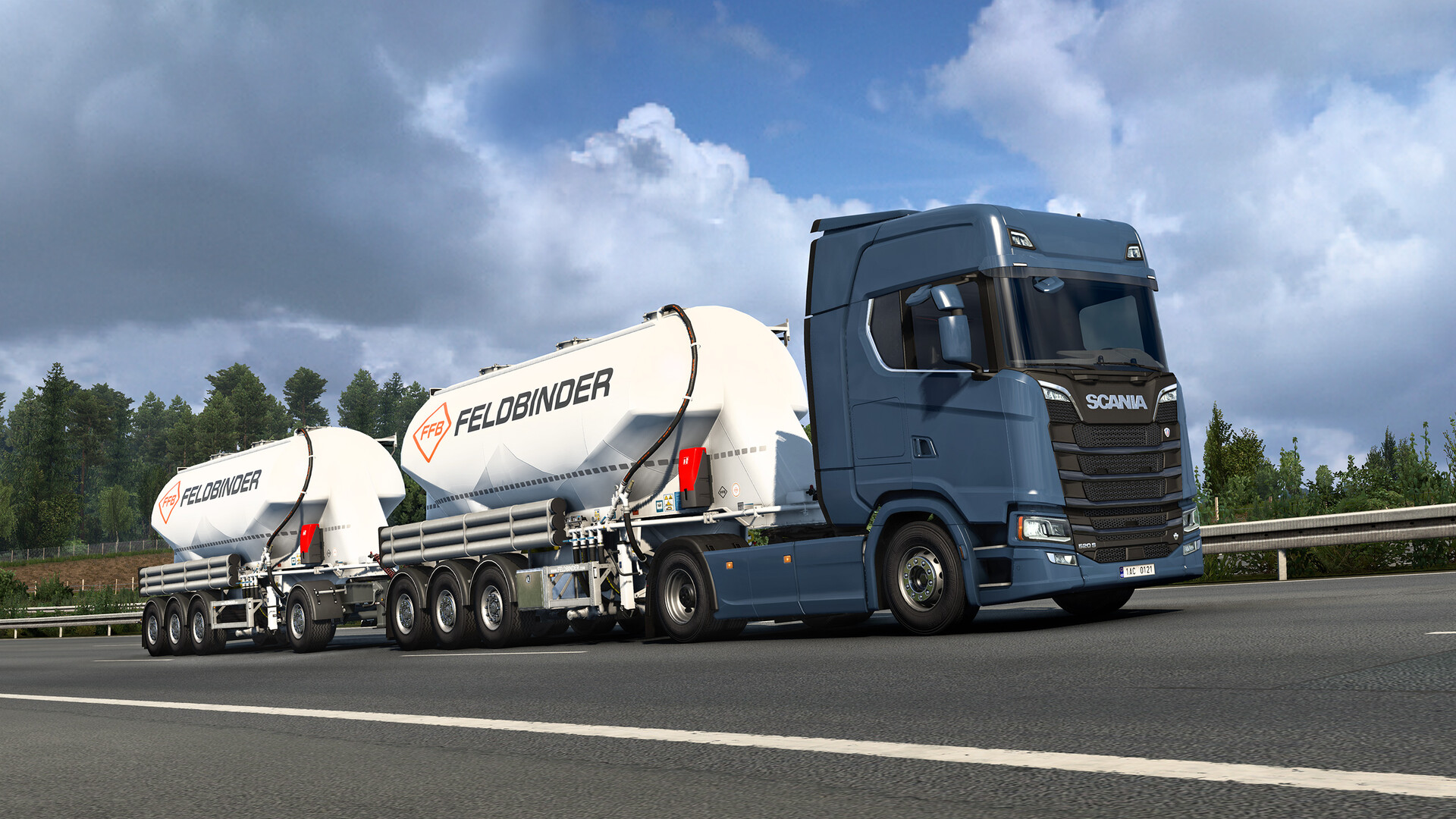 Euro Truck Simulator 2: Feldbinder Trailer Pack