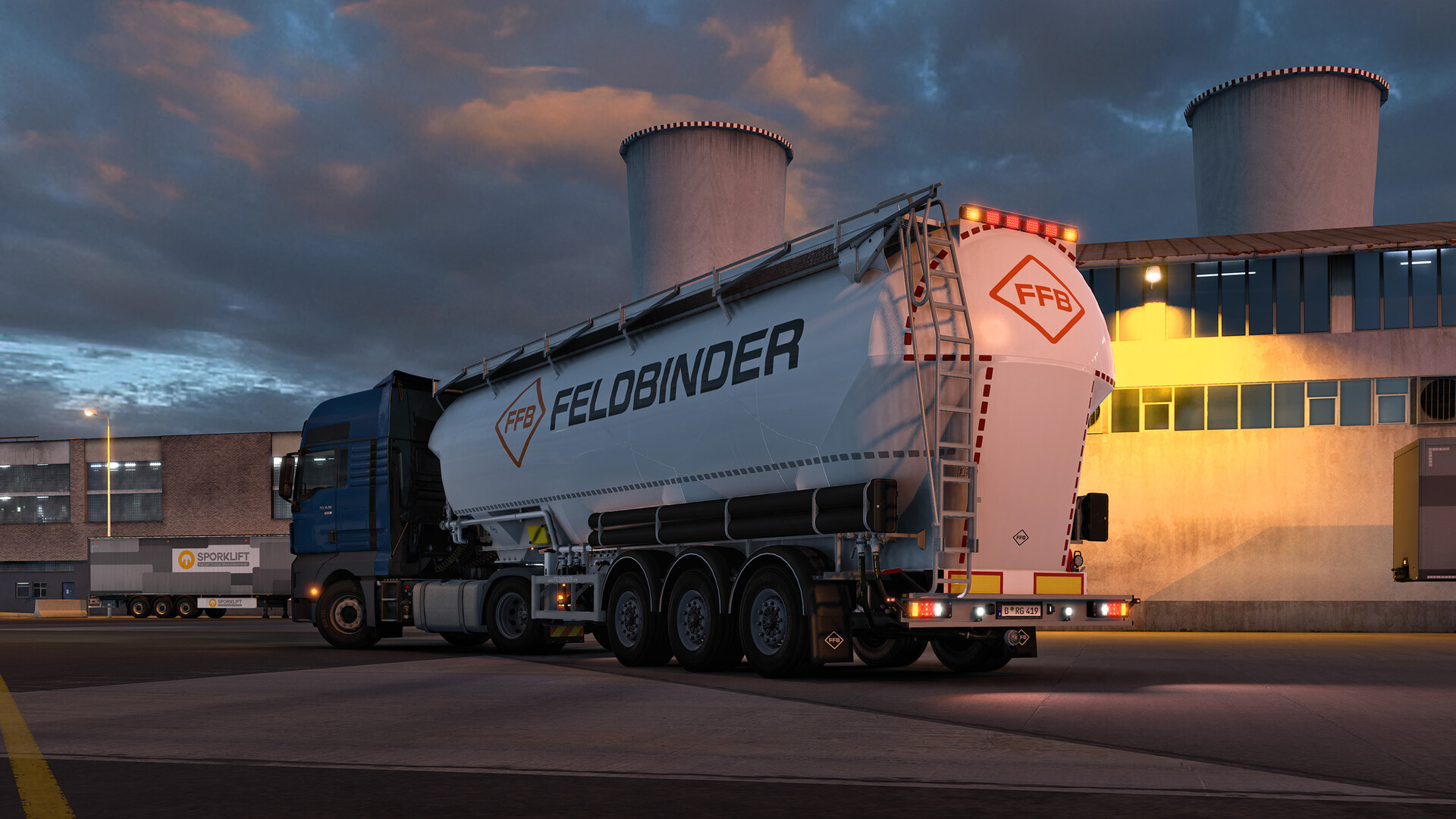 Euro Truck Simulator 2: Feldbinder Trailer Pack